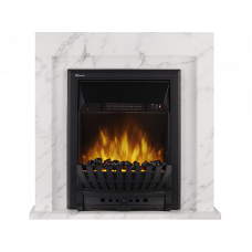 Портал Firelight Simple Classic белый мрамор