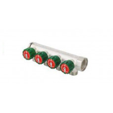 Коллектор модульный Hoger 3/4 x 1/2 HP 3 контура вентили 90° латунь EMW0303T Коллектор модульный Hoger 3/4 x 1/2 HP 3 контура вентили 90° латунь EMW0303T