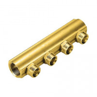 Коллектор Tiemme 3037 1 1/4 ВР/ВР 3 выхода 3/4x18 Eurocone 1970068