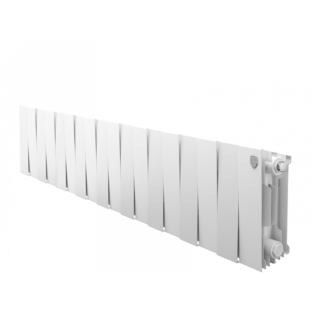 Радиатор биметаллический Royal Thermo PianoForte 200 Bianco Traffico 18 секций НС-1345156 RAL 9016