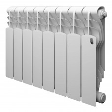 Радиатор биметаллический Royal Thermo Revolution B 350 8 секций боковое подключение 1682416