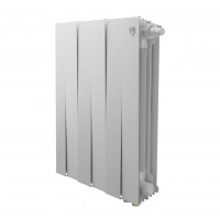 Радиатор биметаллический Royal Thermo PianoForte 500 Bianco Traffico 6 секций нижнее подключение НС-1682371