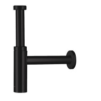 Hansgrohe Flowstar Сифон для раковины, дизайнерский, цвет: черный матовый. 52105670
