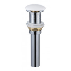 AQM7002-0W Донный клапан PushOpen, без перелива, керамическая накладка, Белый AQM7002-0W AQM7002-0W Донный клапан PushOpen, без перелива, керамическая накладка, Белый AQM7002-0W