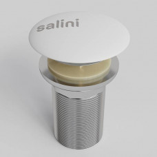 Salini D501 Донный клапан для раковины UpDown, S-Sense, цвет: белый глянцевый. 16121WG Salini D501 Донный клапан для раковины UpDown, S-Sense, цвет: белый глянцевый. 16121WG