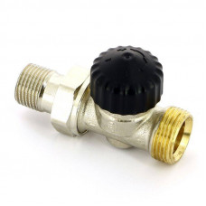 Вентиль термостатический Uni-Fitt прямой HH 1/2 x 3/4 EK никелированный 162V2300