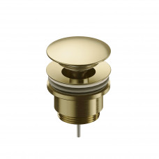 AQM7003BG Донный клапан, PushOpen, золото шлифованное AQM7003BG AQM7003BG Донный клапан, PushOpen, золото шлифованное AQM7003BG