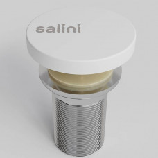 Salini D502 Донный клапан для раковины UpDown, S-Sense, цвет: белый глянцевый. 16221WG Salini D502 Донный клапан для раковины UpDown, S-Sense, цвет: белый глянцевый. 16221WG
