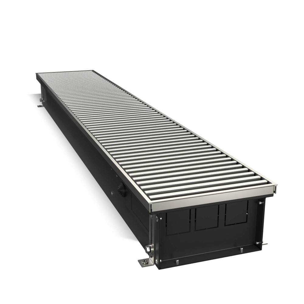 Конвектор внутрипольный Royal Thermo ATRIUM 110x200x1600 мм Натуральный алюминий ATRIUM-110/200/1600-DG-U-NA