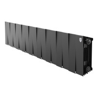 Радиатор биметаллический Royal Thermo PianoForte 200 18 секций боковое подключение черный 1682322