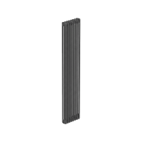Радиатор трубчатый RIFAR TUBOG 3180 8 секций боковое подключение Титан TUB 3180-08-TI
