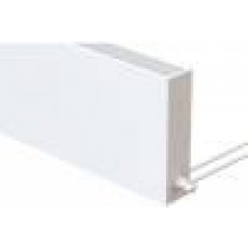 Конвектор настенный Gekon Level R 1HE 500x1000x130 мм RAL 9007 GLRW1.05010013/1HE/RAL9007