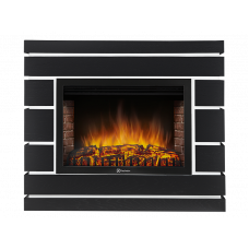Портал Firelight Moderno 25 шпон чёрный дуб