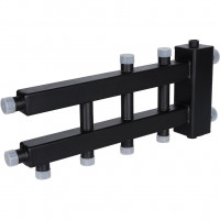 ROMMER RDG-0060-024024 ROMMER Коллектор (дублер компакт) с гидроразделителем на 2+1+1 контура  до 60 кВт (RDG-0060-024024)