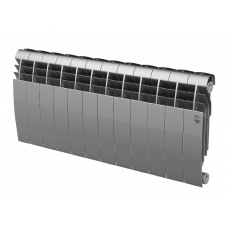 Радиатор биметаллический Royal Thermo BiLiner 350 Silver Satin 12 секций боковое подключение НС-1197127 Радиатор биметаллический Royal Thermo BiLiner 350 Silver Satin 12 секций боковое подключение НС-1197127