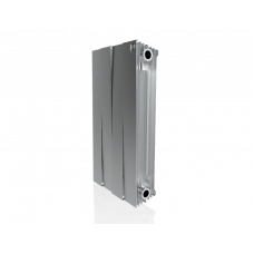 Радиатор биметаллический Royal Thermo PianoForte 500 Silver Satin 4 секции НС-1176338