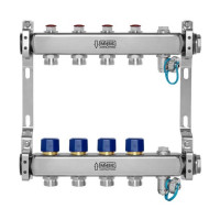 Коллекторная группа из нержавеющей стали VALTEC HH232A 06 выходов 1 x 3/4 Евроконус HH232A06