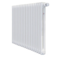 Радиатор стальной трубчатый Zehnder Charleston 2056 18 секций боковое подключение 3/4 RAL 9016 CH 2056-18 1270 3/4 Ral 9016