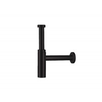 Сифон, Hansgrohe, Flowstar S, для раковины, бутылочный, 1 1/4, цвет-черный матовый