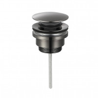 AQM7003GM Донный клапан, PushOpen, металл AQM7003GM