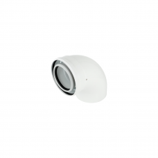 Колено 90° коаксиальное Thermona 110/160 мм PP-R/FE для конденсационных котлов TR.111690C