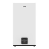 Водонагреватель  Midea Flat MWH-8020-FED 80 л MWH-8020-FED