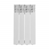 Радиатор алюминиевый Smart Install Heavy One 500 4 секции боковое подключение 56021S