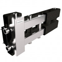 Балансировочный коллектор GIDRUSS BMSS-60-3D.EPP (до 60 кВт, вх. G 1, 2+1 контура G 1, 4D-кронштейны K.UMS, EPP-термоизоляция) (BM 60A2T 20)