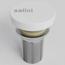 Salini D504 Донный клапан для раковины UpDown, S-Sense, цвет: белый глянцевый. 16222WG Salini D504 Донный клапан для раковины UpDown, S-Sense, цвет: белый глянцевый. 16222WG