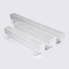 Конвектор напольный Gekon Level 130x2200x230 мм RAL 9016 GLUF0.01322023/FMC/RAL9016