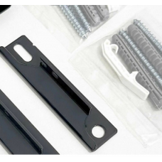 Кронштейн настенный короткий Zehnder ZB0282 WA 23 мм RAL 9011 ZB0282 0001 RAL 9011