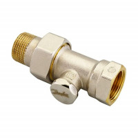 Клапан запорный радиаторный прямой Danfoss RLV-S 15 1/2 PN 10 003L0124