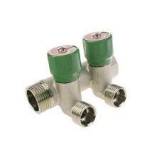 Коллектор модульный Hoger 3/4 x 1/2 HP 3 контура с вентилями латунь EMW0303 Коллектор модульный Hoger 3/4 x 1/2 HP 3 контура с вентилями латунь EMW0303