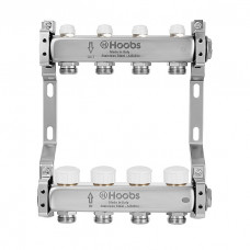 Комплект коллекторов Hoobs из нержавеющей стали с термостатическими клапанами 1 x 3/4 11 выходов HB-INCTK-805511