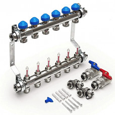 Коллекторная группа Watts HKVT34 03 контура 3/4 Евроконус 10029003