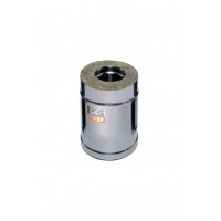 Труба сэндвич Ferrum 0.25 м 150/250 мм AISI 430 0.8 мм/Нерж Af3836
