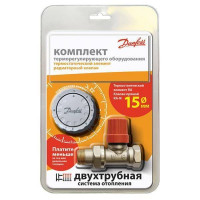 Комплект терморегулятора Danfoss RA-N15/RA 2940 прямой 013G2154