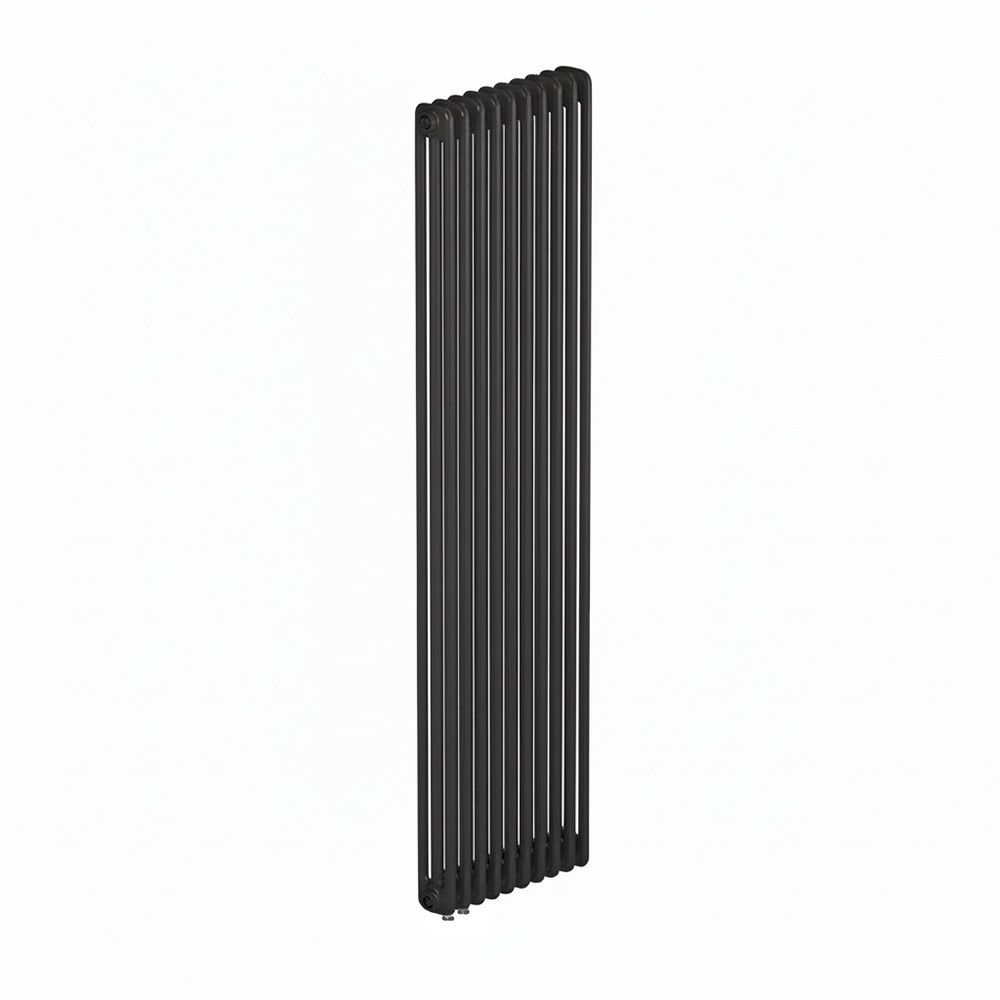 Радиатор трубчатый RIFAR TUBOG Ventil 3180 10 секций нижнее подключение Титан TUB 3180-10-DV1-TI