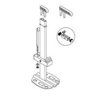 Внутренняя вертикальная консоль Vogel & Noot для радиаторов BH 300-554 мм RAL 9016 ZB01380001