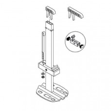 Внутренняя вертикальная консоль Vogel & Noot для радиаторов BH 300-554 мм RAL 9016 ZB01380001