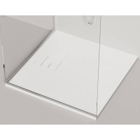 Salini Oasi Поддон 90х90х3cм, с сифоном, S-Stone, цвет: белый матовый. 120321M