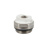 Воздухоотводчик ручной SR Rubinetterie 1/2 никель 0001-1500N000