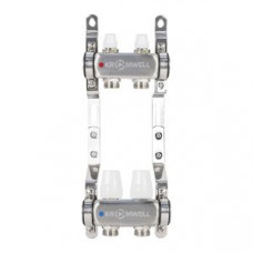 Коллекторный блок Kromwell 1x3/4 EK 2 выхода с термостатическими вставками KW.SM6500625