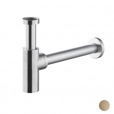 Newform X-STEEL 316 Сифон для раковины под донный клапан, L=300 мм цвет: PVD Brushed pale gold. 244X.59.098 Newform X-STEEL 316 Сифон для раковины под донный клапан, L=300 мм цвет: PVD Brushed pale gold. 244X.59.098