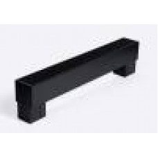 Конвектор напольный Gekon Level 80x1600x180 мм RAL 9005 mat GLRF1.00816018/FMO/RAL9005_mat