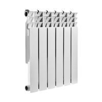 Радиатор биметаллический SMART Install biEasy One 500 4 секции 16 бар SIbiEasyOne500/4