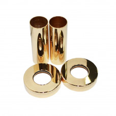 Комплект декоративных трубок SR Rubinetterie 70 мм D 18-20-1/2 золото 0491-1500D070