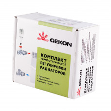 Комплект термостатический Gekon 1/2 прямой GK 76407400 12 Комплект термостатический Gekon 1/2 прямой GK 76407400 12