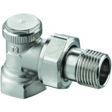 Вентиль отсекающий угловой Elsen 1/2x1/2 никелированный EVR10.3412
