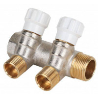 Коллектор Hogart Premium 3/4 x 1/2 EK 2 выхода с регулирующими вентилями MM4020504